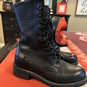 Ladies Harley Davidson Boots